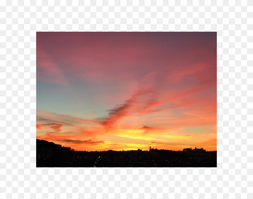 600x600 John Bosley Dang Sf Good One - Sunset Sky PNG