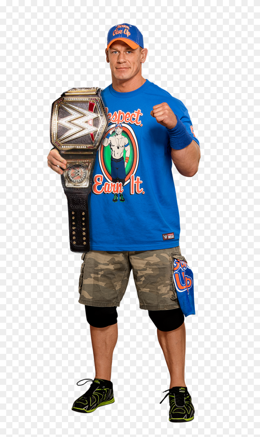 592x1348 John Cena Campeón De La Wwe - John Cena Cara Png