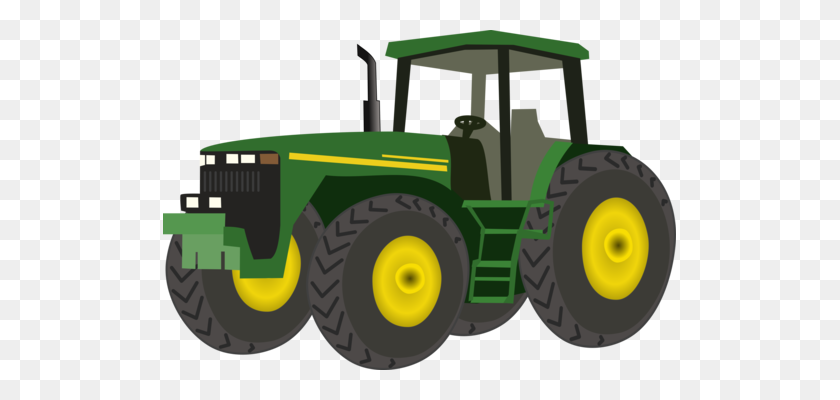 513x340 John Deere Tractor Agriculture Farm - Combine Clipart