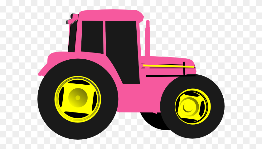 600x417 John Deere Tractor Clipart - Tractor Trailer Clip Art