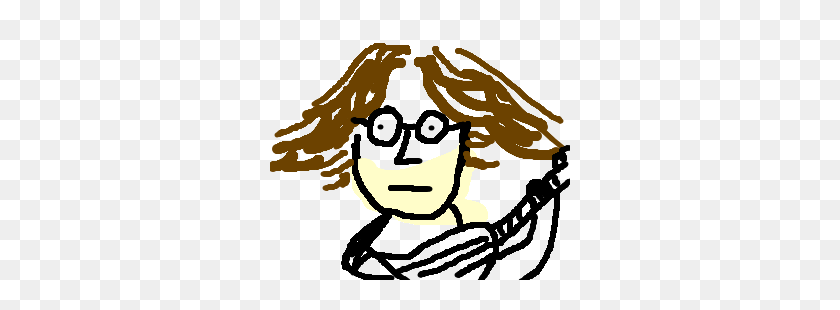 300x250 John Lennon Drawing - John Lennon PNG