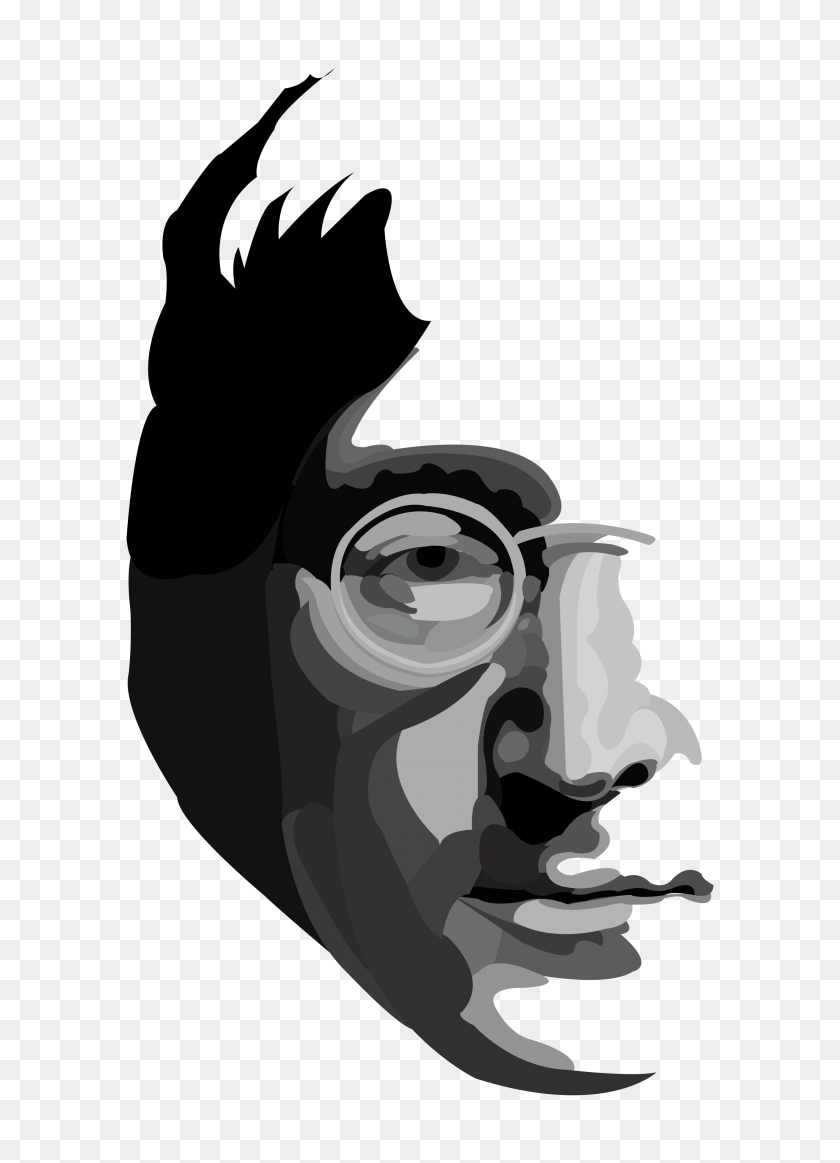 2480x3508 John Lennon Inspired - John Lennon PNG