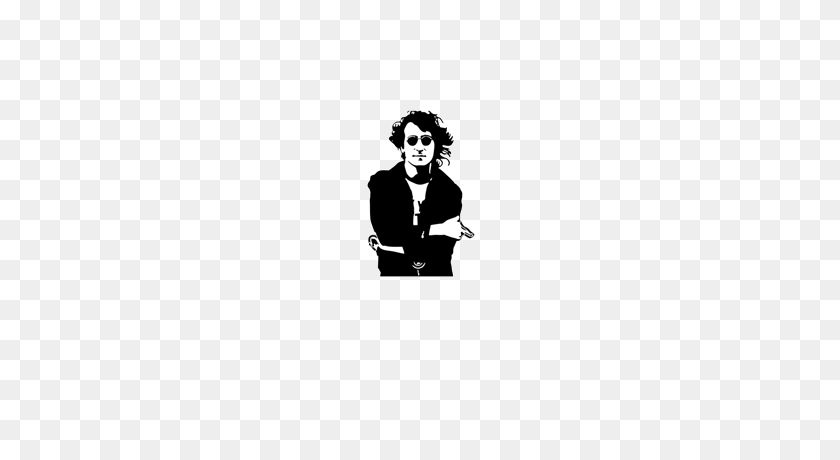 300x400 Портрет Джона Леннона - Джон Леннон Png