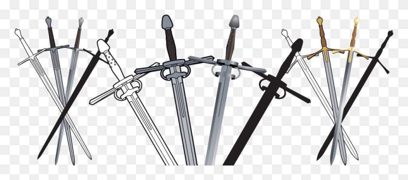 1000x400 John's Sword Clip Art Sbg Sword Forum - Viking Sword Clipart