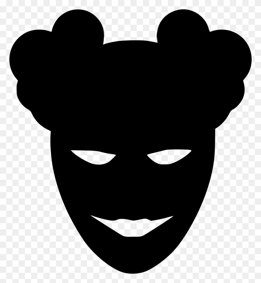 896x980 Joker Face Carnaval Head Png Icon Free Download - Joker Face PNG