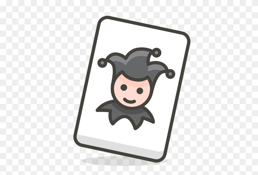 512x512 Joker Icon Free Of Free Vector Emoji - Joker Card Png
