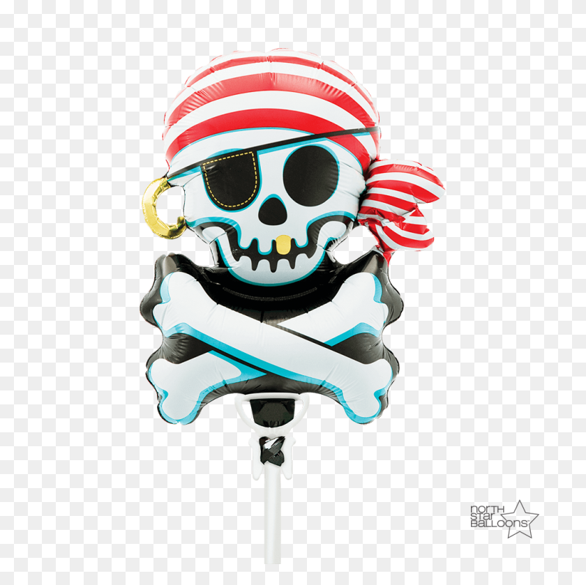 1000x1000 Jolly Roger In Northstar Balloons - Jolly Roger PNG