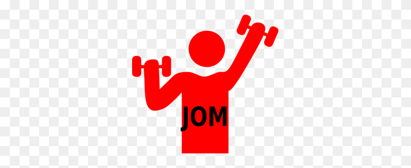 299x285 Jom Gym Clip Art - Om Clipart
