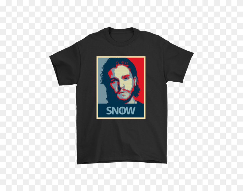 600x600 Jon Snow Shepard Fairey Different Colors Men's T Shirt - Jon Snow PNG