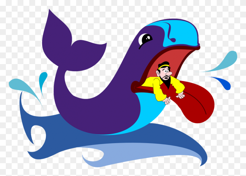 800x558 Jonah And The Whale Clip Art - Jonah And The Whale Clipart