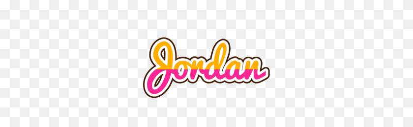 258x200 Jordan Logo De Nombre Generador De Logotipo - Jordan Logo Png