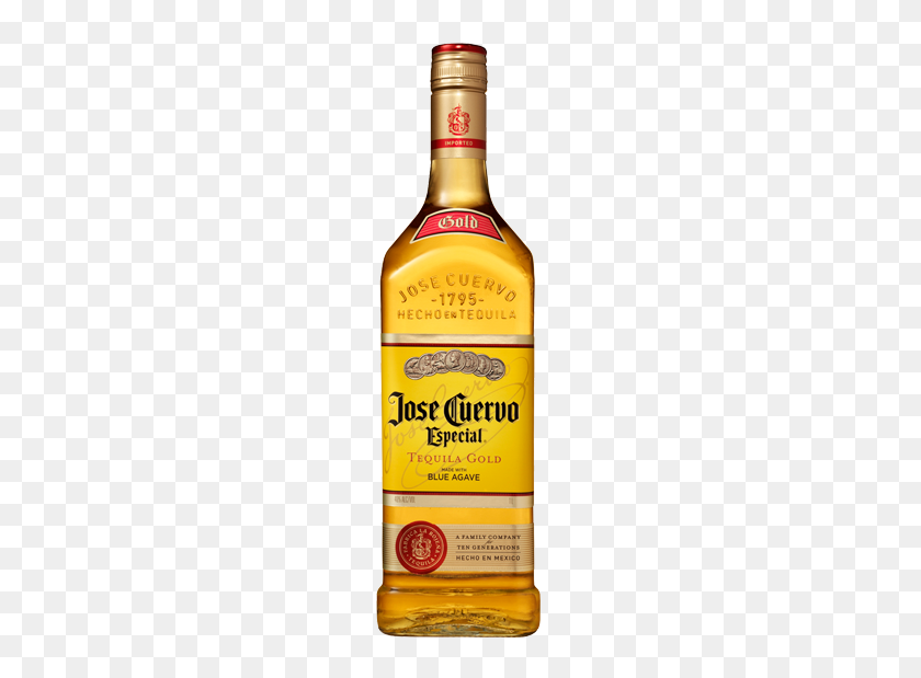 312x559 Jose Cuervo Especial Gold - Tequila Bottle PNG