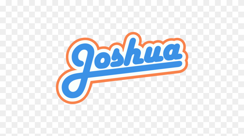 1200x628 Joshua Retro Name Sign Vector And Png Free Download - Joshua Clipart