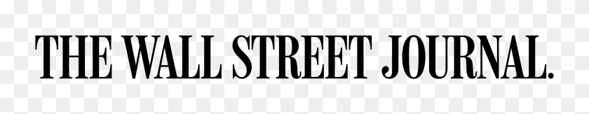 2715x360 Логотип Журнала Стрит Уолл - Логотип Уолл Стрит Журнал Png