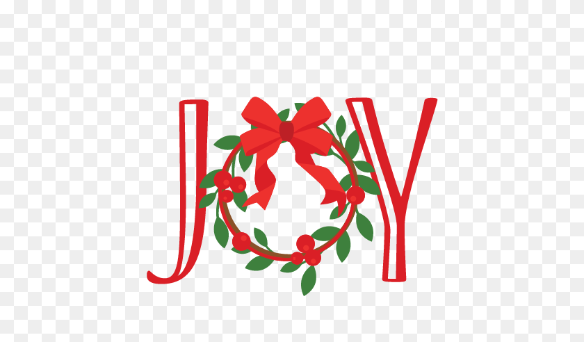 432x432 Joy Christmas Title Phrase Scrapbook Cute Clipart - Christmas Joy Clipart