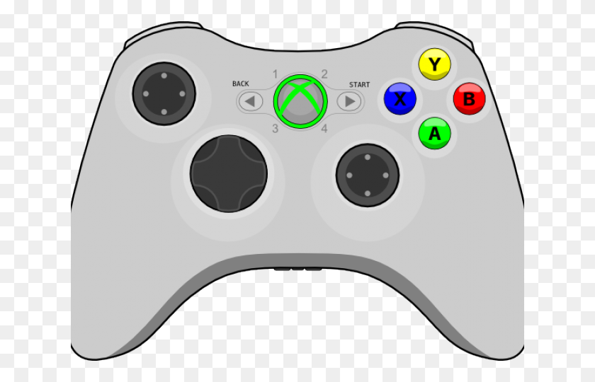 640x480 Joystick Clipart Video Game - Video Game Console Clipart