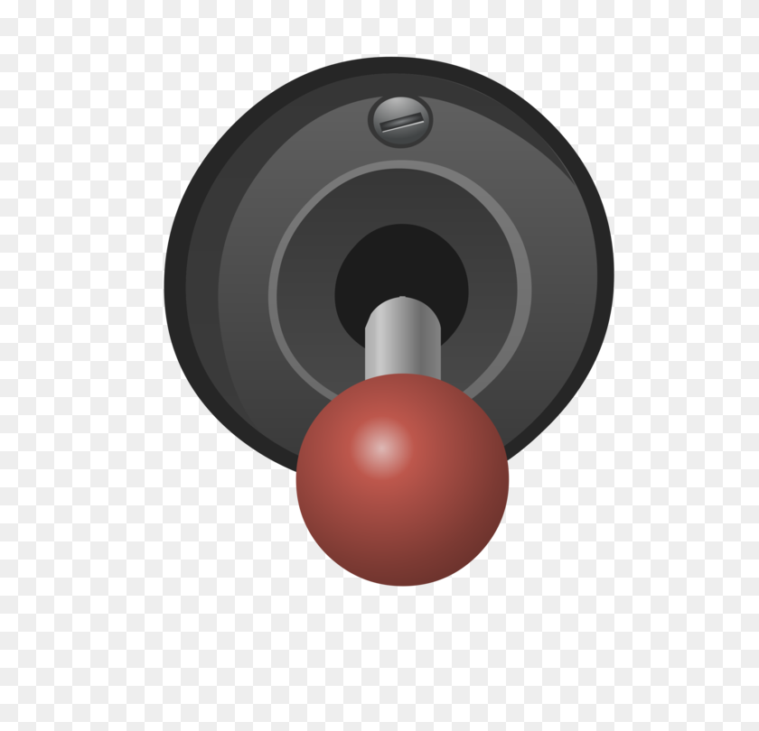 573x750 Joystick Electrical Switches Computer Icons Push Button Lever Free - Push Button Clipart