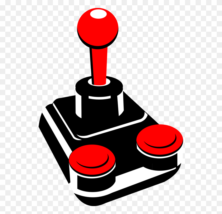 547x750 Joystick Game Controllers Video Games Download Input Devices Free - Video Game Clipart