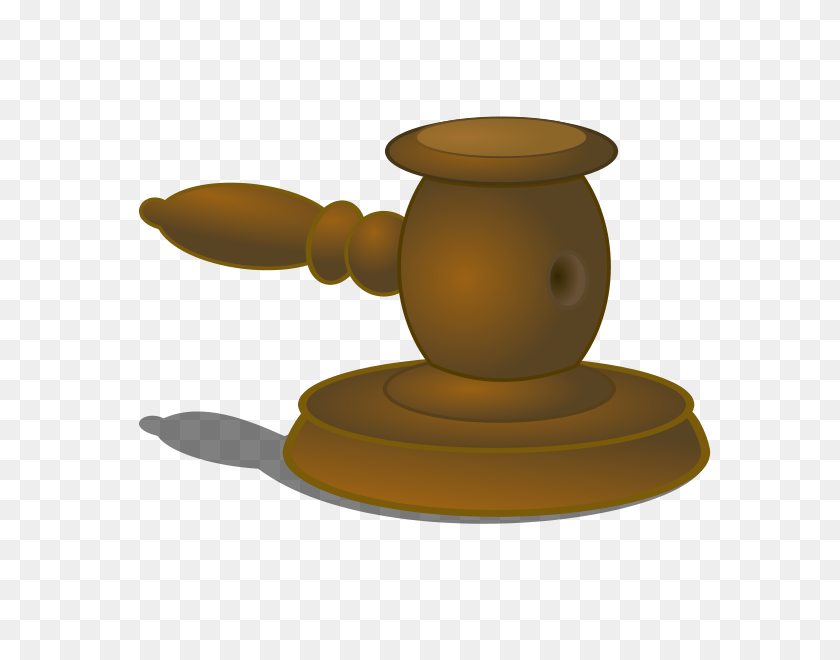 600x600 Judge Hammer Png Clip Arts For Web - Judge Clipart