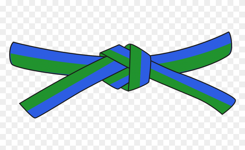 1280x747 Judo Verde Azul Cinturón - Cinturón Png