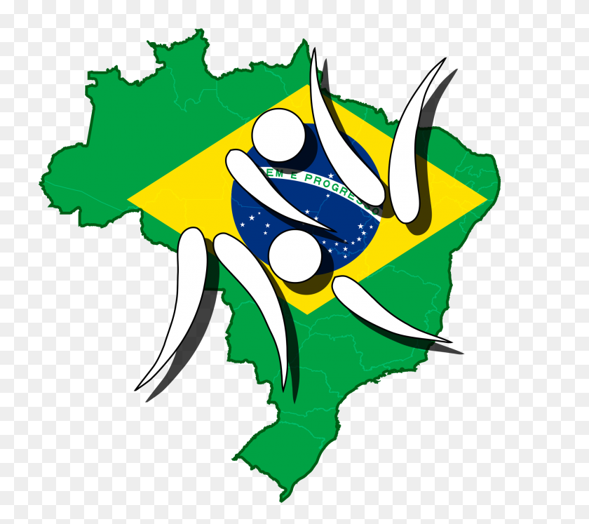 2000x1762 Дзюдо В Бразилии - Бразилия Png
