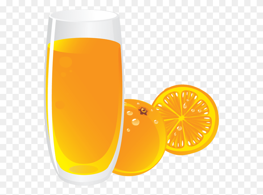559x563 Juice Breakfast Clipart, Explore Pictures - Orange Juice Clipart
