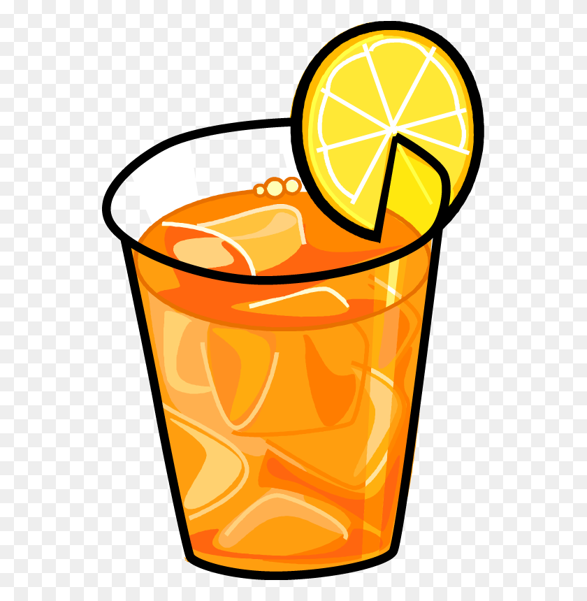 547x800 Juice Clipart Ice Tea - Lemonade Clipart Free
