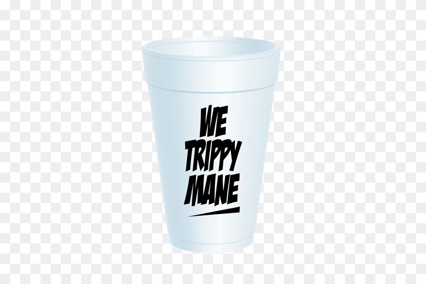 500x500 Juicy J We Trippy Mane Styrofoam Cup My Style - Styrofoam Cup PNG