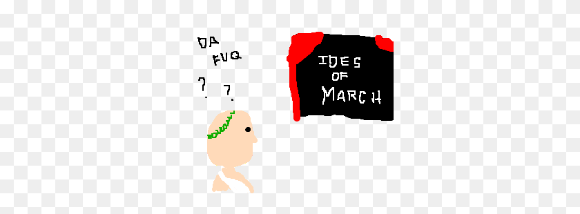 300x250 Julius Caesar Watches 'the Ides Of March' - Ides Of March Clip Art