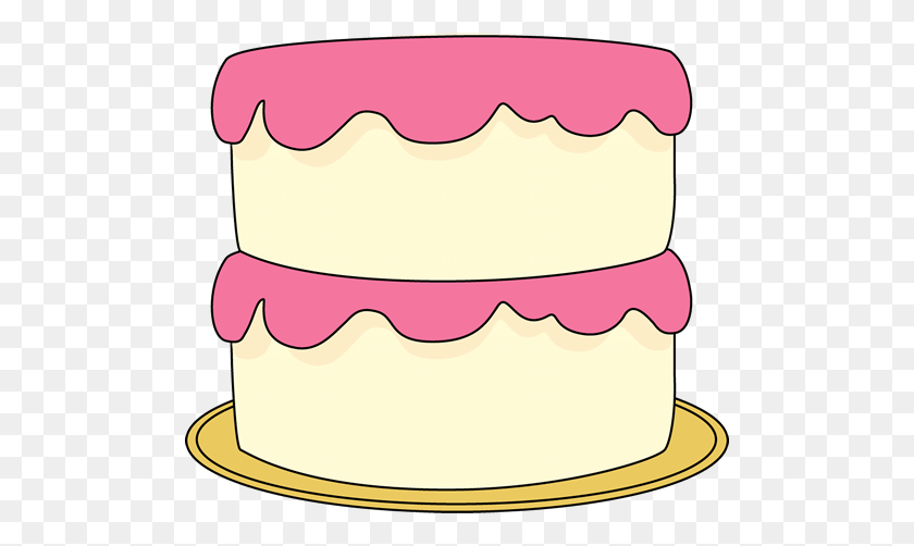 500x442 July Birthday Cake Clipart Blue Cake With No Candles Birthday - July Birthday Clipart