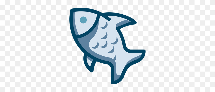 298x300 Jumping Bass Fish Clip Art - Water Tank Clipart