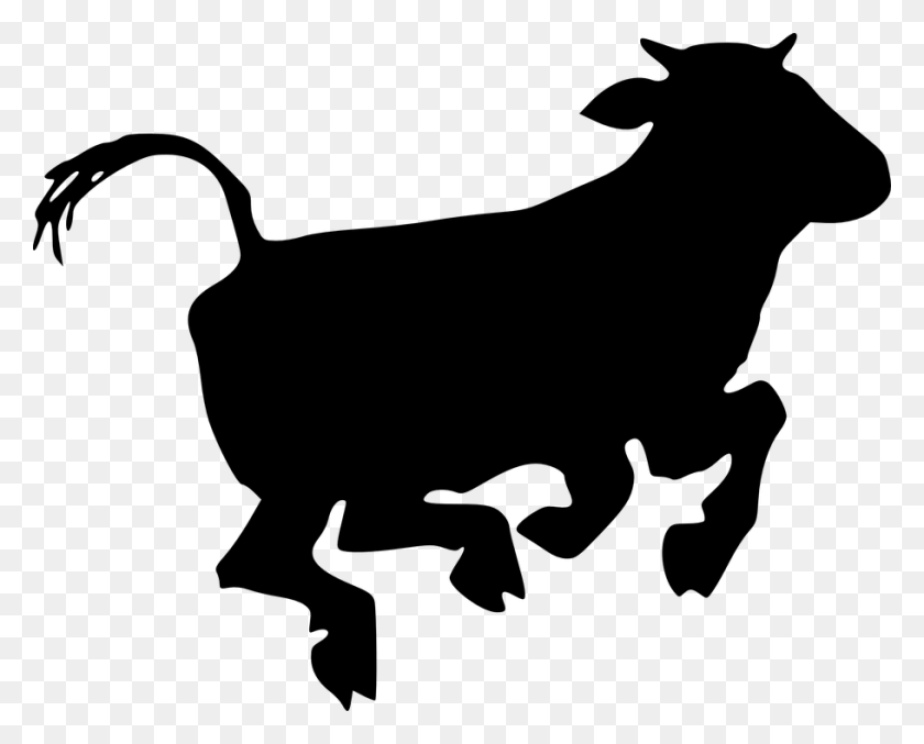 910x720 Jumping Cow Clip Art - Cow Jumping Over The Moon Clipart