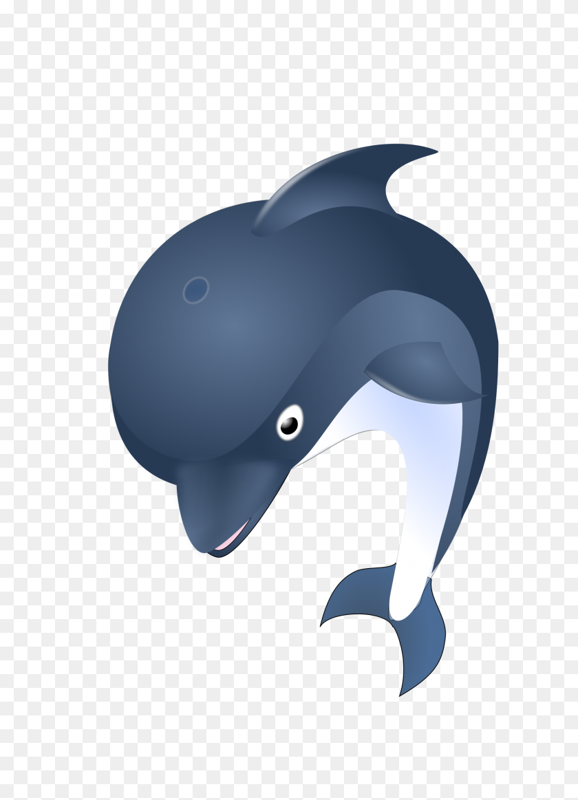 Дельфинчик рисунок