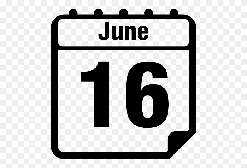 June Calendar Clipart Black And White Diarioa