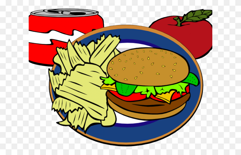 640x480 Junk Food Clipart Burger - Junk Food Clipart