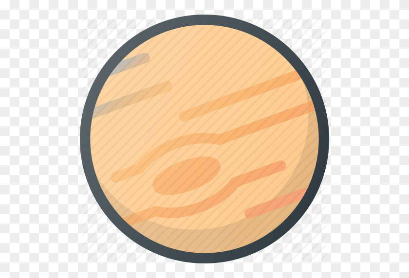 512x512 Юпитер, Планета, Кольцо, Солнечная, Космос, Значок Системы - Юпитер Png
