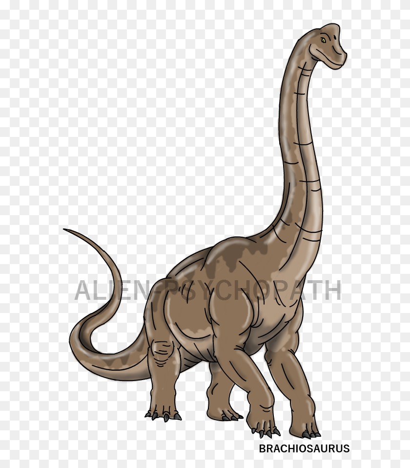 606x897 Jurassic Park Hembra Brachiosaurus - Jurassic Park Clipart