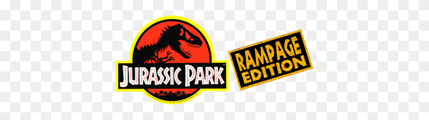400x175 Jurassic Park Rampage Edition Details - Jurassic World Logo PNG