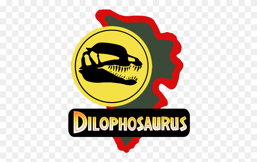 409x471 Jurassic World - Jurassic Park Logo PNG