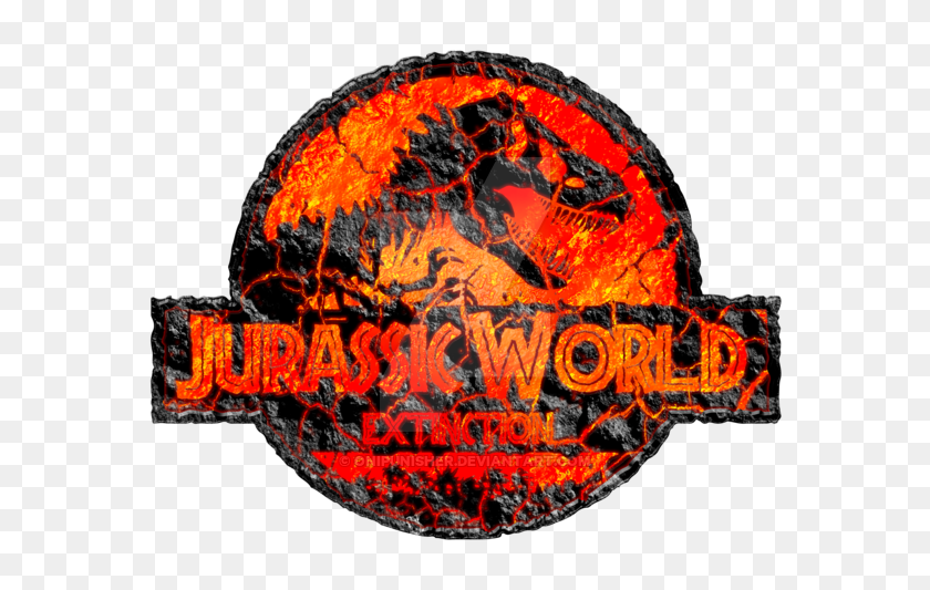 600x473 Jurassic World Extinción Logotipo - Jurassic World Fallen Kingdom Logotipo Png
