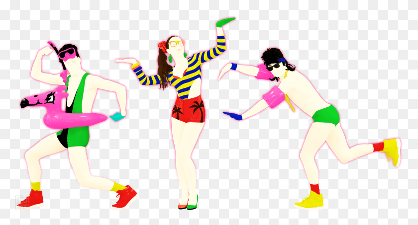 4283x2160 Just Dance Clipart - Clipart De Danza Escolar