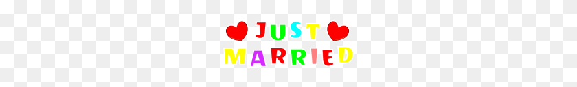 190x68 Just Married - Just Married PNG