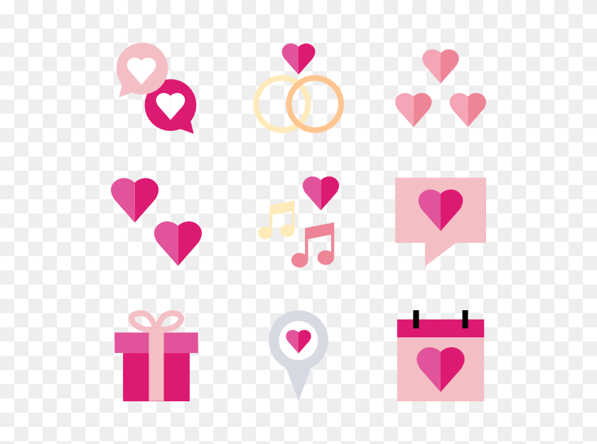 600x564 Just Married Icon Packs - Just Married PNG