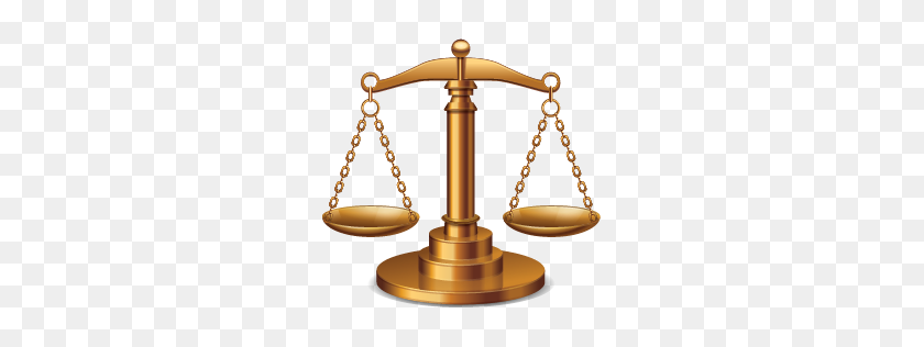 256x256 Justice Balance Icon Or Application Iconset Iconleak - Scales Of Justice PNG