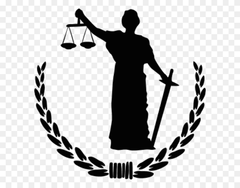 600x600 Justice Clipart - Scales Of Justice Clipart