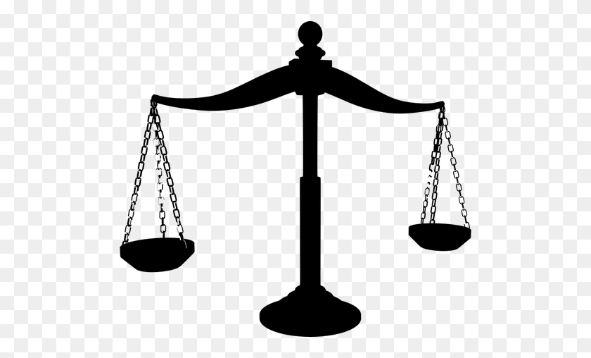 500x448 Justice Scale - Lady Justice Clipart