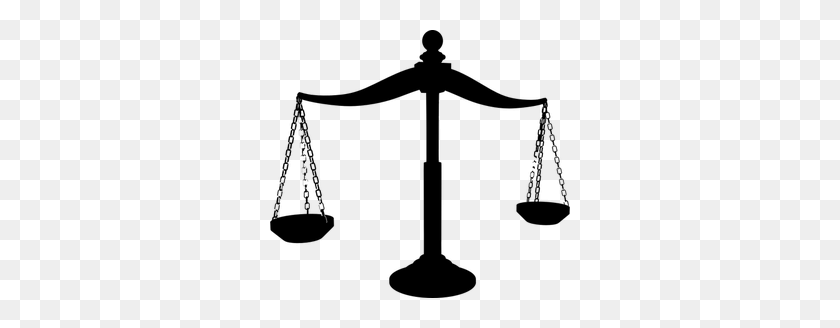 300x268 Justice Scales Clip Art - Gavel Clipart Black And White