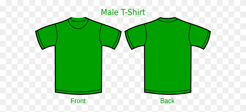 600x324 K Green T Shirt Clip Art - Green Shirt Clipart