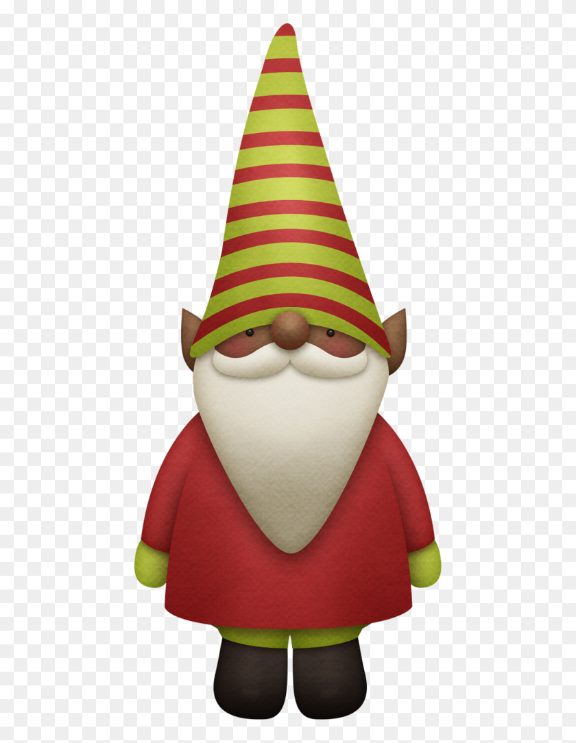 456x1024 Kaagard Gnomeforholidays Gnome Elf Red Christmas - Gnome PNG