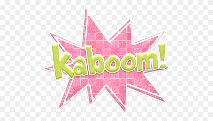 500x417 Kaboom Clipart Picasa, Scrap And Album - Kaboom Clipart